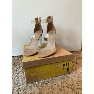 Lucite Heel - Size 9